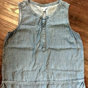Denim tank top